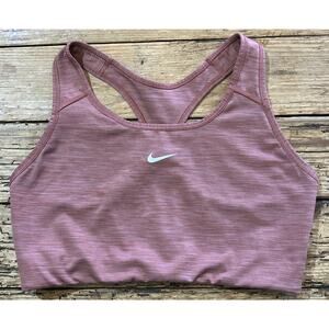 Nike Women’s Salmon Dri Fit Racerback Swoosh Bra Size XL NWOT
